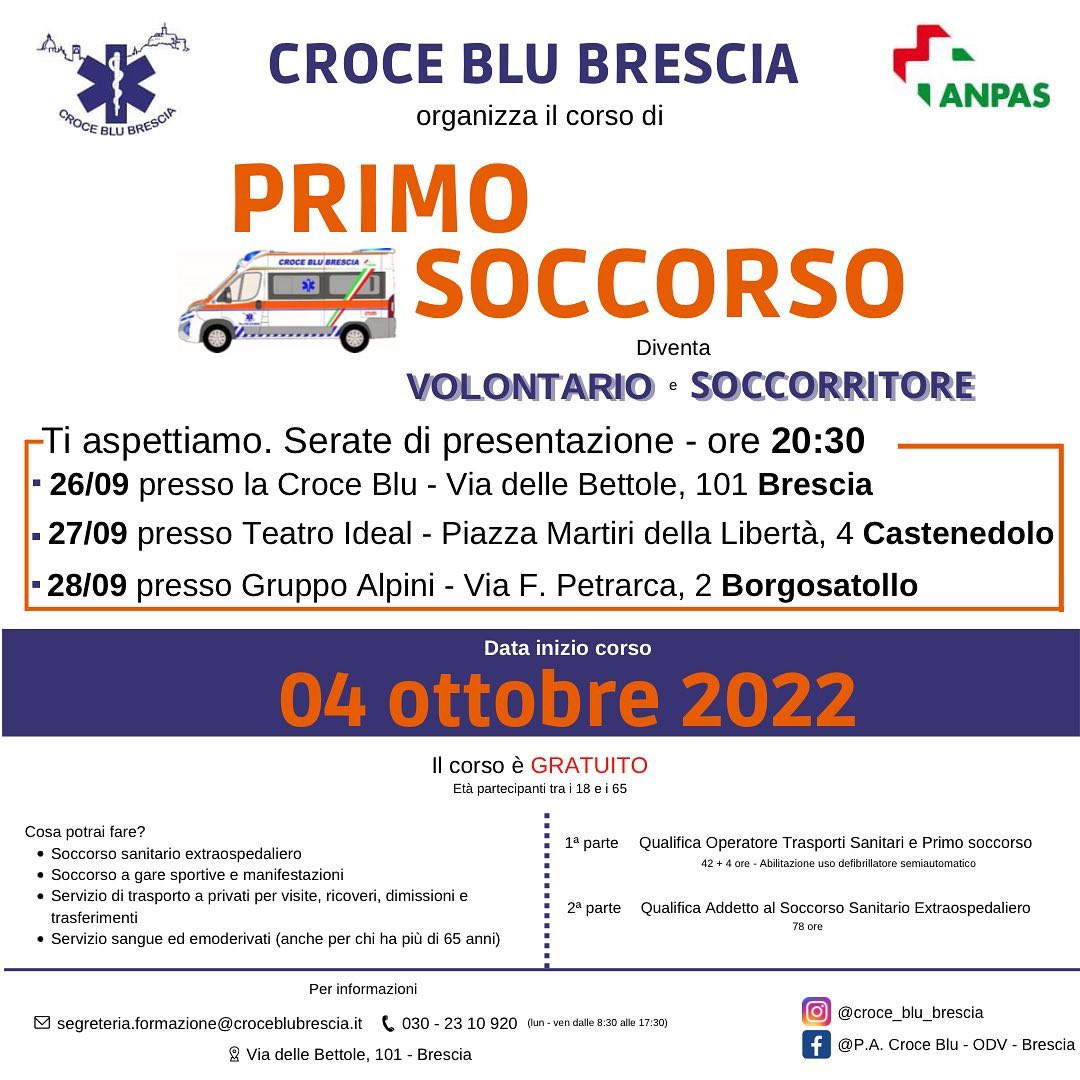 Corso Primo Soccorso | Irecoop Lombardia