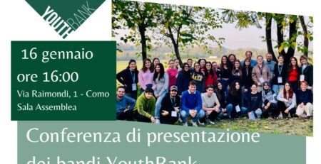 Bandi 2025 Youth Bank Fondazione provinciale della Comunità comasca